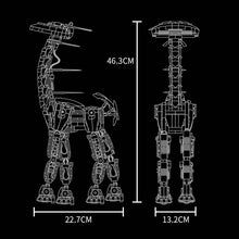 Load image into Gallery viewer, New MOC Horizon Zero Dawned Long-necked Beast Action Figure Building Block Mechanical Monster Mech Constructor Bricks Boy Toys
