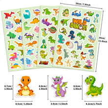 Load image into Gallery viewer, 100Pcs Little Dinosaur Graffiti Stickers Dinosaur Series Tyrannosaurus Rex Personality Cartoon Children Stickers
