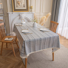 Load image into Gallery viewer, Ethnic Style Tablecloth Bohemian Table Cloth Ins Camping Placemat Waterproof Oil-Proof Cotton Linen Printing Coffee Table Cloth
