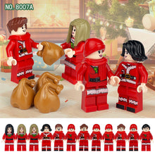 Load image into Gallery viewer, Christmas Minifigure Small Particle Doll Model Set New Year Gift Children's Building Block Toys
