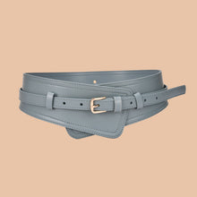 Load image into Gallery viewer, Fashion Girdle Match with Coat Waist Pin Buckle Real Bandwidth Girdle Belt
