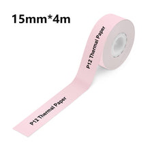 Load image into Gallery viewer, Heat-Sensitive Label Stickers Jingyou P12p15 Vitality Label Printing Paper Name Tape Continuous Thermal Label Paper

