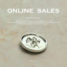 Load image into Gallery viewer, 5pcs/set Metal Button Rose Suit Coat Overcoat Sweater Decoration Button
