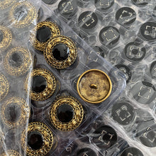 Load image into Gallery viewer, 5pcs/Set Vintage Distressed Metal Buttons Clothing Decorative Buttons
