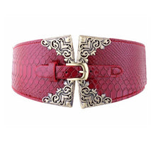 Load image into Gallery viewer, Women's Elastic Ultra-Wide Retro Waist Seal Elastic Belt
