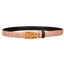 Load image into Gallery viewer, Leather Belt Width Jeans Strap Decorative Girdle Dress All-Matching Women's Belt

