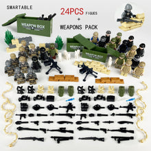 Load image into Gallery viewer, Children's Military Doll Building Blocks Toy Package Navy Doll Toy Weapons Fitting and Fixture
