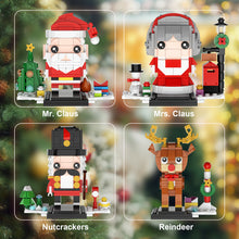 Load image into Gallery viewer, Buildmoc Children's Educational Toys Christmas Square Head Compatible with Lego Assembling Building Blocks Toys
