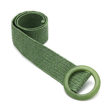 Load image into Gallery viewer, Dress Pp Grass Woven Decorative Women's Wide Belt Bohemian Elastic Elastic Waist Seal
