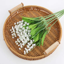 Load image into Gallery viewer, 20Pcs simulated green plant lily of the valley wedding artificial bouquet home decoration flower
