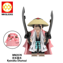 Load image into Gallery viewer, Wm6164 Suit Assembled Toy Anime Series More Wooden Sword Eight Ichigo Kurosaki Doll Toy
