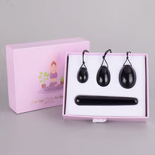 Load image into Gallery viewer, Jade Egg Stone Ball Postpartum Exercise Training Ball Jade Egg Jade Obsidian Vulva Egg Massage Stick
