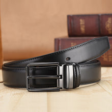 Load image into Gallery viewer, Men's Leather Belt Men's Pin Buckle Belt Double-Sided Preferred Pant Belt
