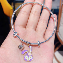 Load image into Gallery viewer, Cartoon Bracelet Small Bracelet Couple Girlfriends Three-Person Bracelet with Small Gift Student Jewelry
