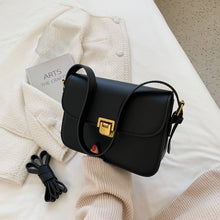 Load image into Gallery viewer, Women's Leather Messenger Bag Retro Small Square Bag
