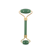 Load image into Gallery viewer, Facial Care Beauty Scraping Powder Crystal Double-Headed Roller Massager Jade Roller
