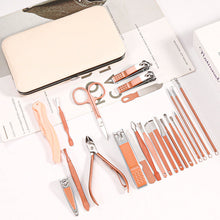 Load image into Gallery viewer, Nail Clippers Household Nail Scissor Set Manicure Implement Nail Clippers Pedicure Knife Full Set Nail Clippers Suit
