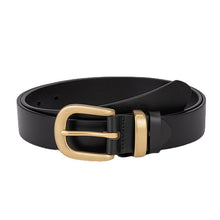 Load image into Gallery viewer, Belt Women's Simple Copper Pin Buckle Ladies Decoration All-Match Whole Leather Belt
