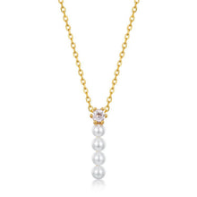 Load image into Gallery viewer, Women's Necklace Sterling Silver Pearl Choker Gift for Girls
