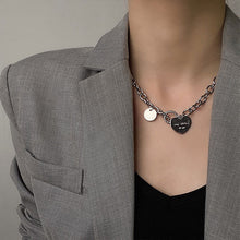Load image into Gallery viewer, INS Style Titanium Steel Double-Layer Necklace Hip Hop Men's and Women's T-shirt Accessory Chain
