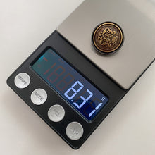 Load image into Gallery viewer, 5pcs/Set Vintage Casual Metal Button Ancient Gold Suit Coat Overcoat Decorative Buckle
