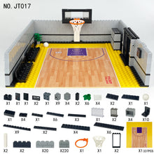 Load image into Gallery viewer, Jt017 Small Particle Scene Basketball Court Building Blocks Toy Wall Domestic Ornaments
