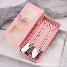 Load image into Gallery viewer, Stainless Steel Shovel Spoon Watermelon Shovel Dessert Spoon Ice-Cream Spoon Creative Shovel
