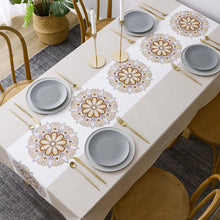 Load image into Gallery viewer, Holiday Night Restaurant PVC Waterproof Tablecloth Oil-Proof
