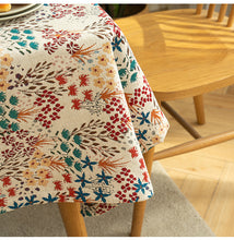 Load image into Gallery viewer, American Tablecloth Household Rectangular Chenille Fabric Jacquard Table Cloth
