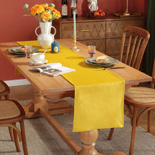 Load image into Gallery viewer, Velvet Table Runner Simple Solid Color Table Runner Wedding Party Dining Table Decorations Long Tablecloth
