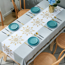 Load image into Gallery viewer, Holiday Night Restaurant PVC Waterproof Tablecloth Oil-Proof

