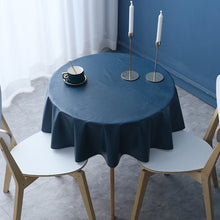 Load image into Gallery viewer, Solid Color Nordic Tablecloth Waterproof Oil-Proof Disposable PVC Table Cloth Household Rectangular Coffee Table Cloth Simple Table Mat
