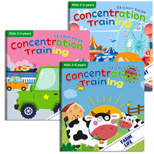 Load image into Gallery viewer, 3 Books Sticker Book New Early Education 0 to 3 to 6 Years Old Baby Educational Cartoon Cartoons Toys Sticker Book DIY
