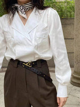 Load image into Gallery viewer, Belt Women's Thin Belt Retro Handmade Genuine Leather Waist Chain Pin Buckle Leather
