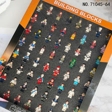 Load image into Gallery viewer, 64 Children's Building Blocks Toys Suit Doll Toy Window Box
