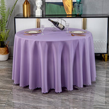 Load image into Gallery viewer, round Solid Color Tablecloth Wedding Banquet Tablecloth Simple Decorative Tablecloth
