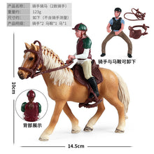 Load image into Gallery viewer, Micro Landscape Scene Decoration Horse Farm Toy Cattle Shed Farm Animal Model Toys Simulation Fence Accessories Animal Sand Table Toy
