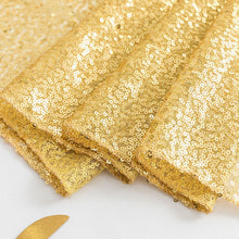 Load image into Gallery viewer, 2pcs Sequin Table Flag Wedding Ceremony Layout Tablecloth Table Runner Christmas Decoration Polyester Square Glitter Sequin
