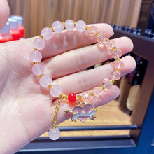 Load image into Gallery viewer, Xiaohongshu Same Style Lucky Beads Cartoon Cinnamoroll Babycinnamoroll Gift for Bestie Beaded Bracelet Night Market Stall Ornament
