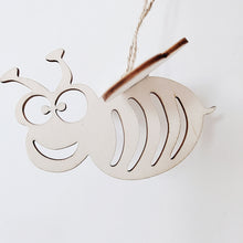 Load image into Gallery viewer, Wooden Bee Decorations Creative Hollow Bee Crafts Pendant Ornament
