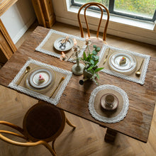 Load image into Gallery viewer, Western-Style Placemat Japanese Style Simple Home Jute Woven Insulation Mat
