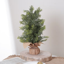 Load image into Gallery viewer, 50cm Christmas Tree Artificial Pine and Cypress Trees Desktop Layout Ornament Decoration Supplies
