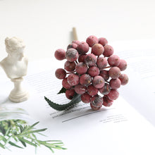 Load image into Gallery viewer, 10pcs Artificial berries, living room ornaments, Christmas decorative flower arrangements, accessories artificial berries
