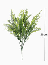Load image into Gallery viewer, 10PCs Artificial Green Plants Persian Grass Home Interior Decoration Engineering Plant Wall Simulation Green Plants
