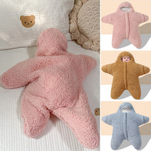 Load image into Gallery viewer, Baby Winter Clothes Paida Star Pajamas Baby Jumpsuit Cute Crawling Suit Sleeping Bag Toddler Pajamas
