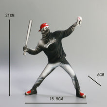 Load image into Gallery viewer, Character Sculptured Ornaments Banksy Resin Art Head Portrait Decoration
