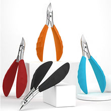 Load image into Gallery viewer, Nail Groove Pliers Cuticle Nipper Nail Scissors Set Cutting Thick Feet Toe Nail Clipper Pedicure Tools
