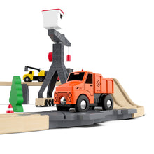 Load image into Gallery viewer, DIY Wooden Track Thomas Game Pack Children's Educational Wooden Building Blocks Assembled Compatible with Magnetic Train
