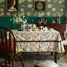 Load image into Gallery viewer, Velvet Rectangular Tablecloth Fabric Dining Table Cushion American Waterproof Coffee Table Tablecloth Ins Style round Tablecloth
