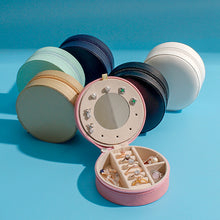 Load image into Gallery viewer, Jewelry Storage Box with Mirror, Ring Hand Storage Box, Travel Portable Storage Box
